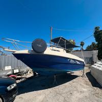 Imbarcazione Saver Manta Fisher 21 semi cabinata