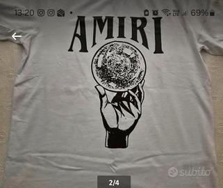 T-SCHIRT AMIRI COME IN FOTO