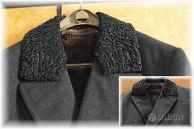 Cappotto uomo con interno castoro - anni '60