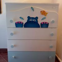 Fasciatoio e cassettiera Azur