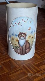 Portaombrelli con gatto