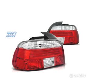 FANALI BMW E39 95-00 ROSSO BIANCO