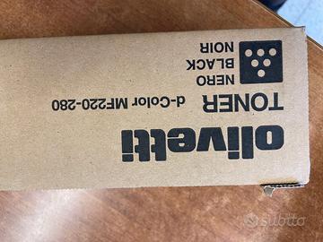 TONER OLIVETTI D-COLOR MF220-280  NERO