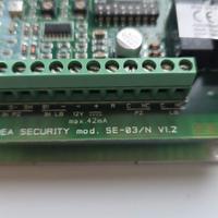 Scheda DEA SECURITY MOD. SE-03/N V 1.2