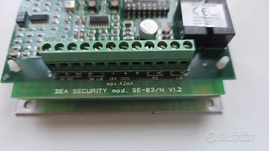 Scheda DEA SECURITY MOD. SE-03/N V 1.2