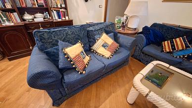1  divano letto piume in  velluto 