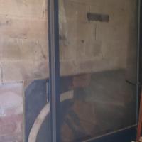 Porta artigianale in ferro da esterno