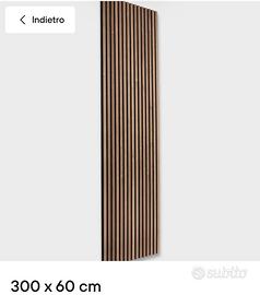 Pannelli WoodUpp Akupanel Noce (300x60 cm)