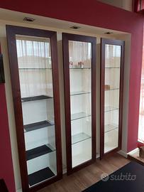 VETRINE PENSILE in legno