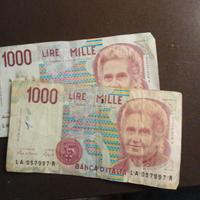 lire carta e monete 