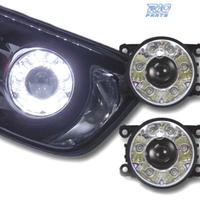 FARI ANABBAGLIANTI A LED LUCE DIURNA FONDO CROMATO