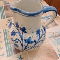 arredamento brocca ceramica di pinta a mano 