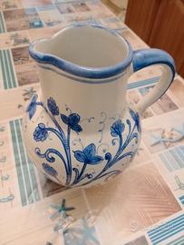 arredamento brocca ceramica di pinta a mano 