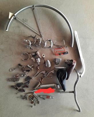 Lotto ricambi bici vintage epoca anni 60/70/80