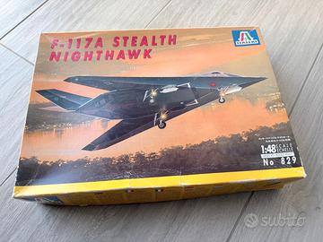 Italeri 1/48 F-117A Nighthawk Stealth Model 829
