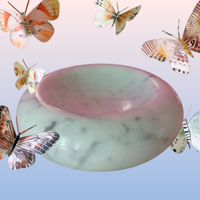 PORTACENERE DI MARMO DI CARRARA LUCIDO