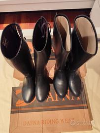 Stivali in gomma da equitazione