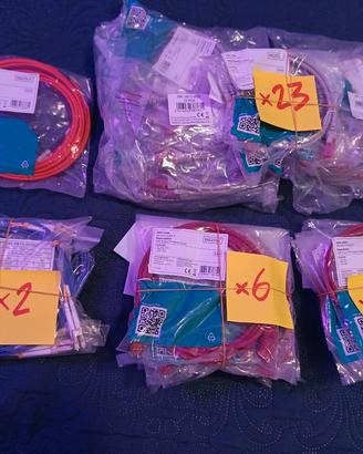 Lotto cavi ethernet