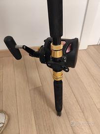 canna da pesca in carbonio italiana