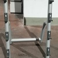 Porta bilancieri tecnogym e panca