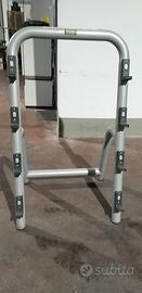 Porta bilancieri tecnogym e panca