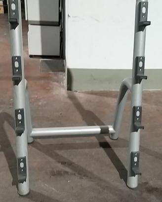Porta bilancieri tecnogym e panca