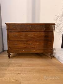 Cassettiera XIX secolo antiquariato