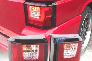 FANALI A LED VOLKSWAGEN VW T4 90-03 ROSSO BIANCO B