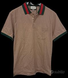 Polo Gucci in cotone Beige Taglia S