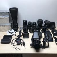 Mamiya RZ67 PROII con ottiche e accessori