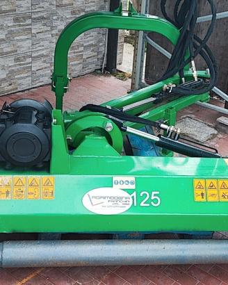 Trincia laterale per argini da 120 a 220 cm