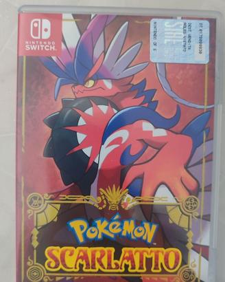 Pokemon scarlatto Nintendo switch Ita