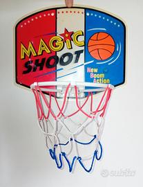 Piccolo canestro da fissare alla parete