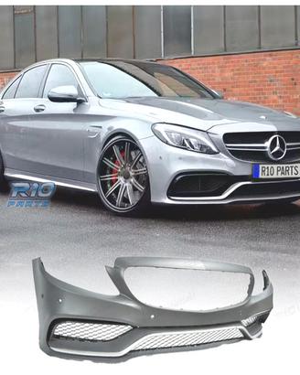 PARAURTI ANTERIORE MERCEDES C W205 14-18 LOOK AMG 