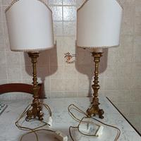 Abat-jour stile barocco in ottone