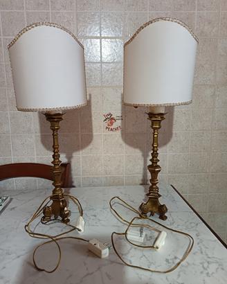 Abat-jour stile barocco in ottone