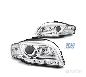 FARI AUDI A4 B7 04-07 LUCE DIURNA TUBE LIGHT FONDO