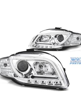 FARI AUDI A4 B7 04-07 LUCE DIURNA TUBE LIGHT FONDO