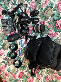 Zaino Completo fotocamere e accessori