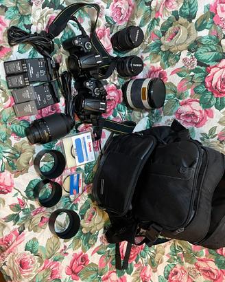 Zaino Completo fotocamere e accessori