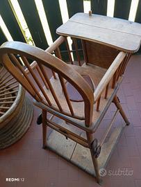 antico seggiolone 