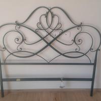 Testata matrimoniale in ferro battuto LIPPARINI