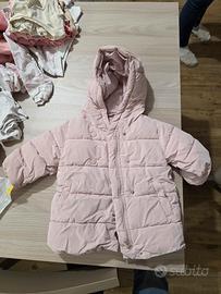 Giubotto Capotto Parka Bimba Mango Kids 9-12 Mesi
