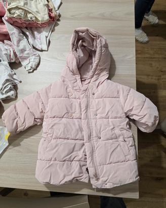 Giubotto Capotto Parka Bimba Mango Kids 9-12 Mesi