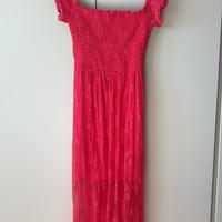 Vestito lungo rosso guess