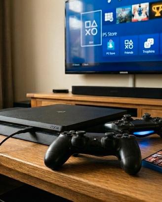 PS4 + 2 controller + 2 giochi