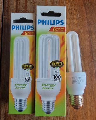 3 lampadine e Philips Energy Saver