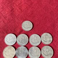 monete lire rare - 5 Lire del 1955