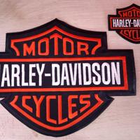 set 2 patch Harley Davidson 