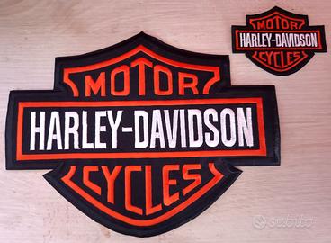 set 2 patch Harley Davidson 